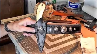 Part 7-7: Finished Leather Knife Sheath