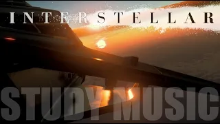 Interstellar soundtrack selection for studying (OST by Hans Zimmer)