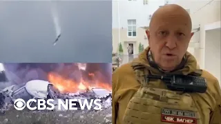 Plane crash video surfaces after Wagner chief Yevgeny Prigozhin's alleged death