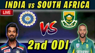 🔴Live: IND Vs SA 2nd ODI | INDIA vs SOUTH AFRICA Live Match Today Cricket 22 1080p 60fps