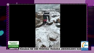 Omulambuzi afudde nga awalampa olusozi lwa  Mt. Kenya okumenya likodi #Kirikitya