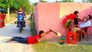 Must watch Very spacial New funny comedy videos amazing funny video 2022🤪Episode 100 by  all2all fun