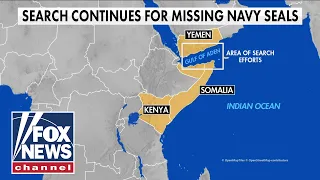 Two US Navy SEALs remain lost at sea following mission