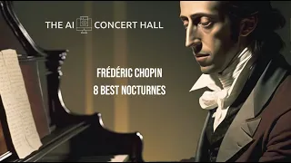 Chopin Enhanced by AI 🤖 The Very Best Nocturnes & AI Art Infinite Zoomout | Study, Sleep, Background