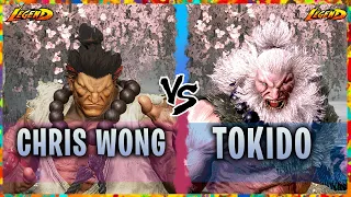SF6 ▰ Akuma ( Chris Wong ) Vs. Akuma ( Tokido )『 Street Fighter 6 』