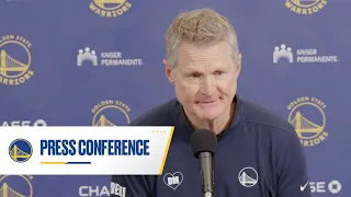 Steve Kerr Recaps Warriors Loss to Celtics | March 3, 2024