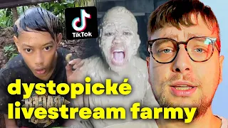 temná stránka tiktokových livestreamů