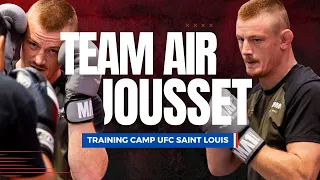 Kevin Jousset en préparation pour l'UFC fight night à St Louis Vs Jared Gooden