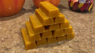 Rendering Beeswax from honeycomb