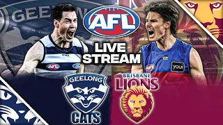 Geelong Cats vs Brisbane Lions | AFL Preliminary Final 2022 Live Watch Along