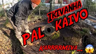 Ikivanha ja Synkkä Kivistä Rakennettu ISO PALOKAIVO. Sisäkuvaa GoProlla! Osa I.