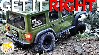 SCX6 Can't Turn Right? Transformed With Easy Fix: Test Lap!