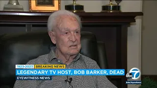 Bob Barker, longtime host of 'The Price Is Right,' dies at 99