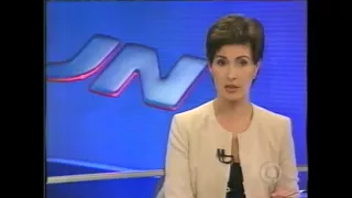 Jornal Nacional - ENCERRAMENTO (12/09/2001) o dia seguinte ao 11 de Setembro