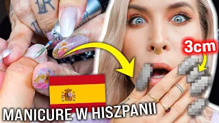 ♦ Robię MEGA DŁUGIE paznokcie w Hiszpanii! 🇪🇸 CardiB style 😂 ♦ Agnieszka Grzelak Beauty