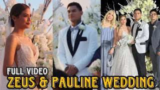FULL VIDEO! ZEUS COLLINS & PAULINE REDONDO BEACH WEDDING 🥰 SOBRANG BONGGA HANGGANG SA RECEPTION!