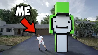 Worlds Largest Minecraft Dream Statue!