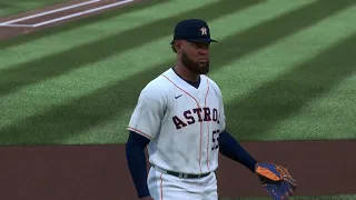 MLB The Show 23 Gameplay: Texas Rangers vs Houston Astros - (PS5) [4K60FPS]