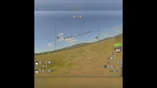 Первый раз в acro режиме.FPV