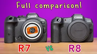 Canon R7 vs R8 In-Depth Comparison