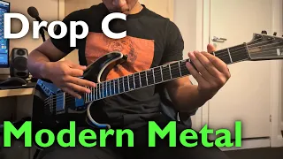 Drop C Modern Metal Riffs!