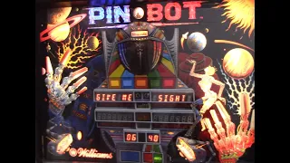 1986 Williams PIN-BOT (Pinbot) pinball machine