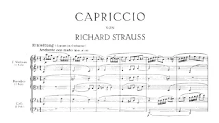 R. Strauss: Sextet (from Capriccio) (with score)