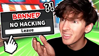 Roblox game banned me for "hacking" ??