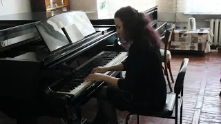 Cradle Of Filth - Born In A Burial Gown (piano-cover)