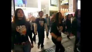 Michael Jackson Drill Flashmob [19.12.2010] Athens, Greece