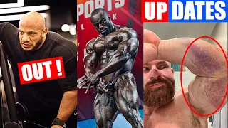 BIG RAMY OUT OF PITTSBURGH | FLEX LEWIS TENDON TEAR | SAMSON JOINS 02 GYM | HUNTER AT 300LBS