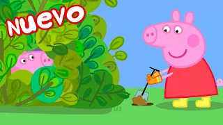 Los Cuentos de Peppa la Cerdita | Madriguera del jardín | NUEVOS Episodios de Peppa Pig