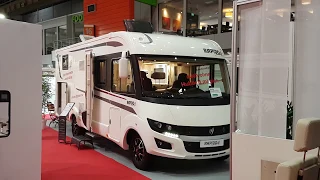 7.5 metre RV with separate toilet and shower.  Rapido 896F