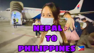 JOURNEY FROM NEPAL 🇳🇵 TO PHILLIPINES 🇵🇭