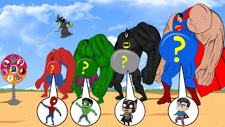 Evolution of  Family SUPERHERO PREGNANT : HULK,SPIDERMAN,SUPERMAN  - Back from the dead SECRET