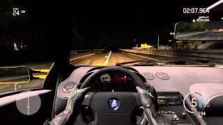 Forza 6 - '97 Lamborghini Diablo SV top speed run(stock)