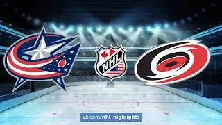 BLUE JACKETS VS HURRICANES October 10, 2017 HIGHLIGHTS HD