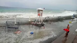 Ураган в Сочи, сентябрь 2018 г.