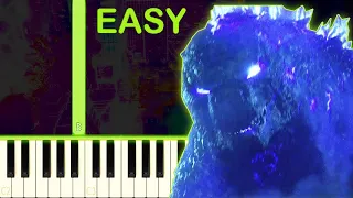 Godzilla vs Kong | Rumble - EASY Piano Tutorial