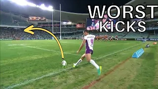 Top 5 Worst NRL Goal Kicks Of All Time (With Commentary) Check Desc