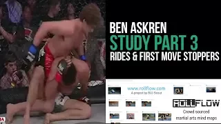 BJJ Scout: Ben Askren Study Part 3 - Rides & First Move Stoppers