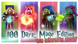 I Survived 100 Days as a Mage in Hardcore Minecraft - FULL MOVIE