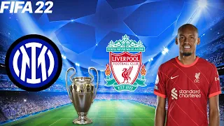 FIFA 22 | Inter Milan vs Liverpool - UCL Champions League 2021/22 - Full Match & Gameplay