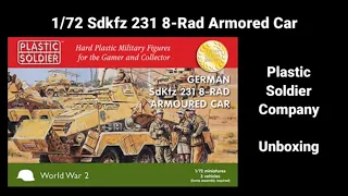 1/72 Sdkfz 231 8-Rad Plastic Soldier Company Unboxing