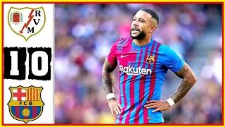 Rayo Vallecano vs Barcelona 1 0 All Gоals Extеndеd Hіghlіghts 2021 - Falcao GOAL