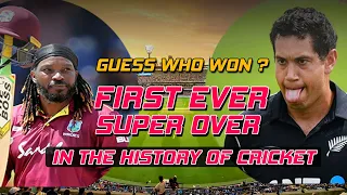 Best Super Over Ever in the History of Cricket Super Gayle Storm 1st Super Over Ever in T20 Cricket