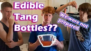 We Tried Edible Water Bottles...