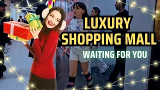 IRAN - Walking In Tehran City Crowded And Luxury Mall 2024 نیایش مال تهران