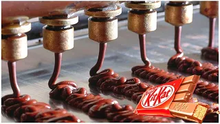 INSIDE THE FACTORY KITKAT MAKING MACHINES