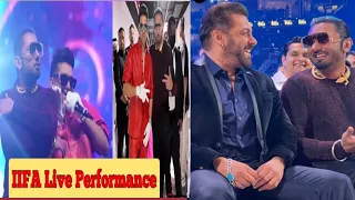 Yo Yo Honey Singh live performance full video at IIFA Rocks 2022 || Salman khan with Honey singh